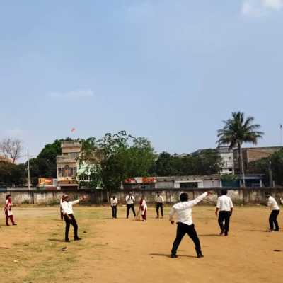 Sports activity at the college
